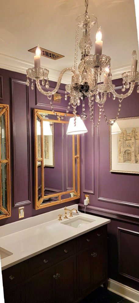 Jewel-Toned Sanctuary with Custom Millwork