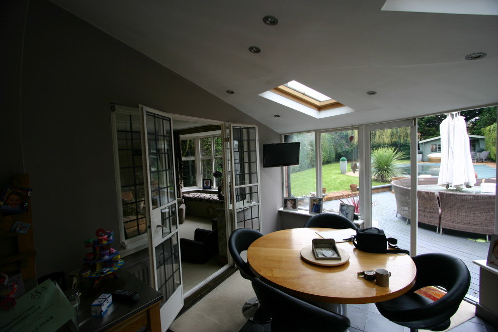 Before , kitchen dining space