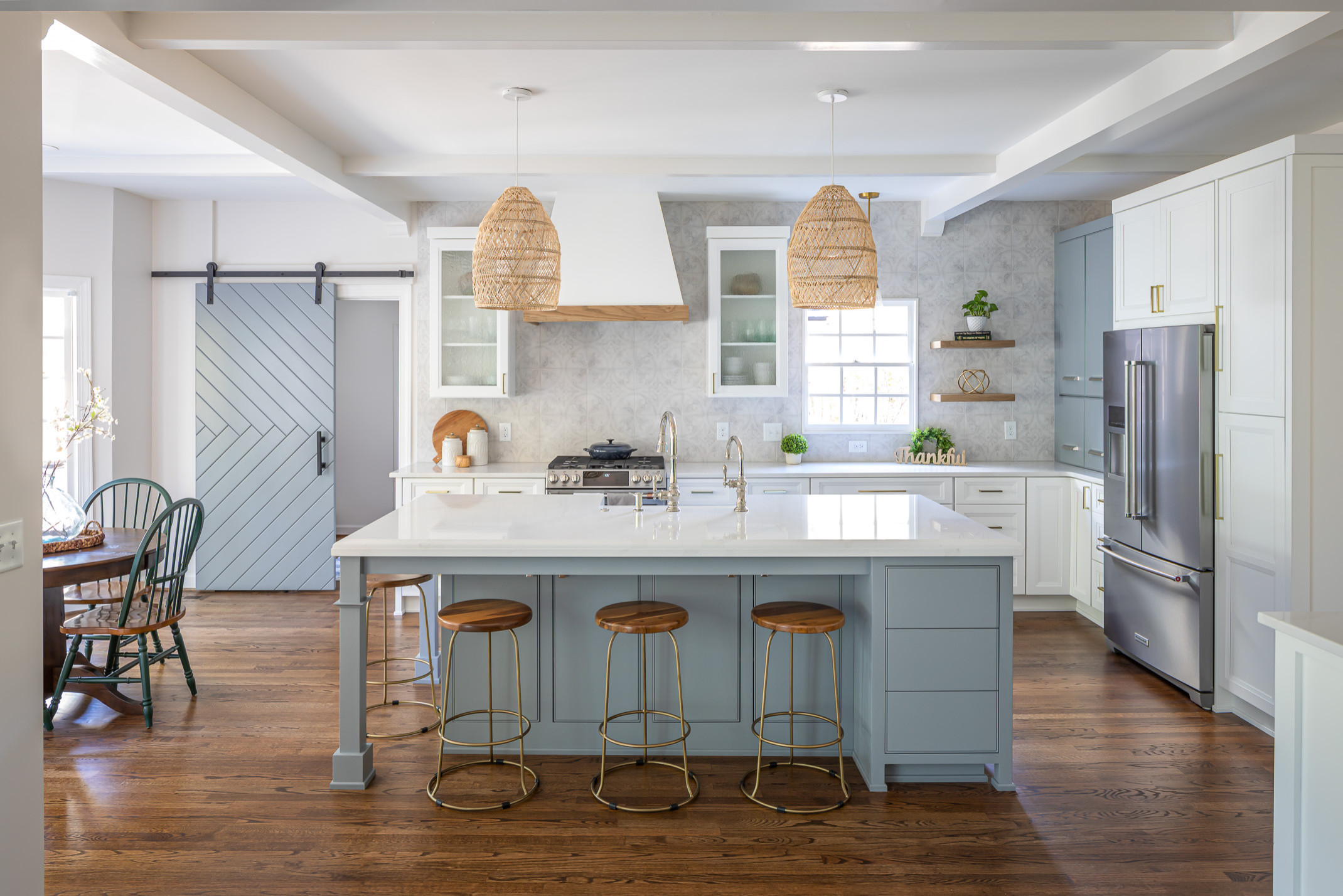 Kitchen of the Week: Old Farmhouse Inspiration and a New Layout, image size:2140x1428