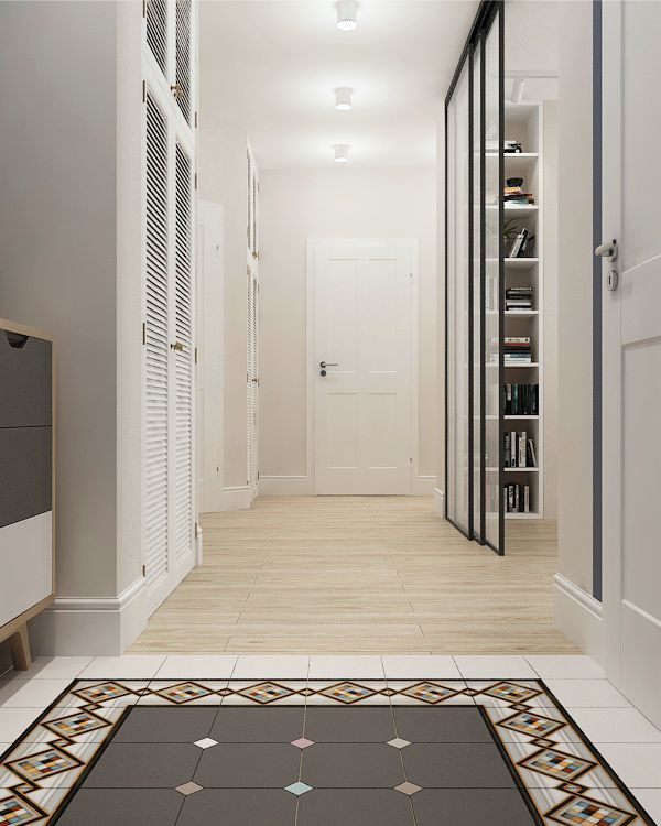 Квартира "Морской бриз" в стиле сканди 90 кв.м. в