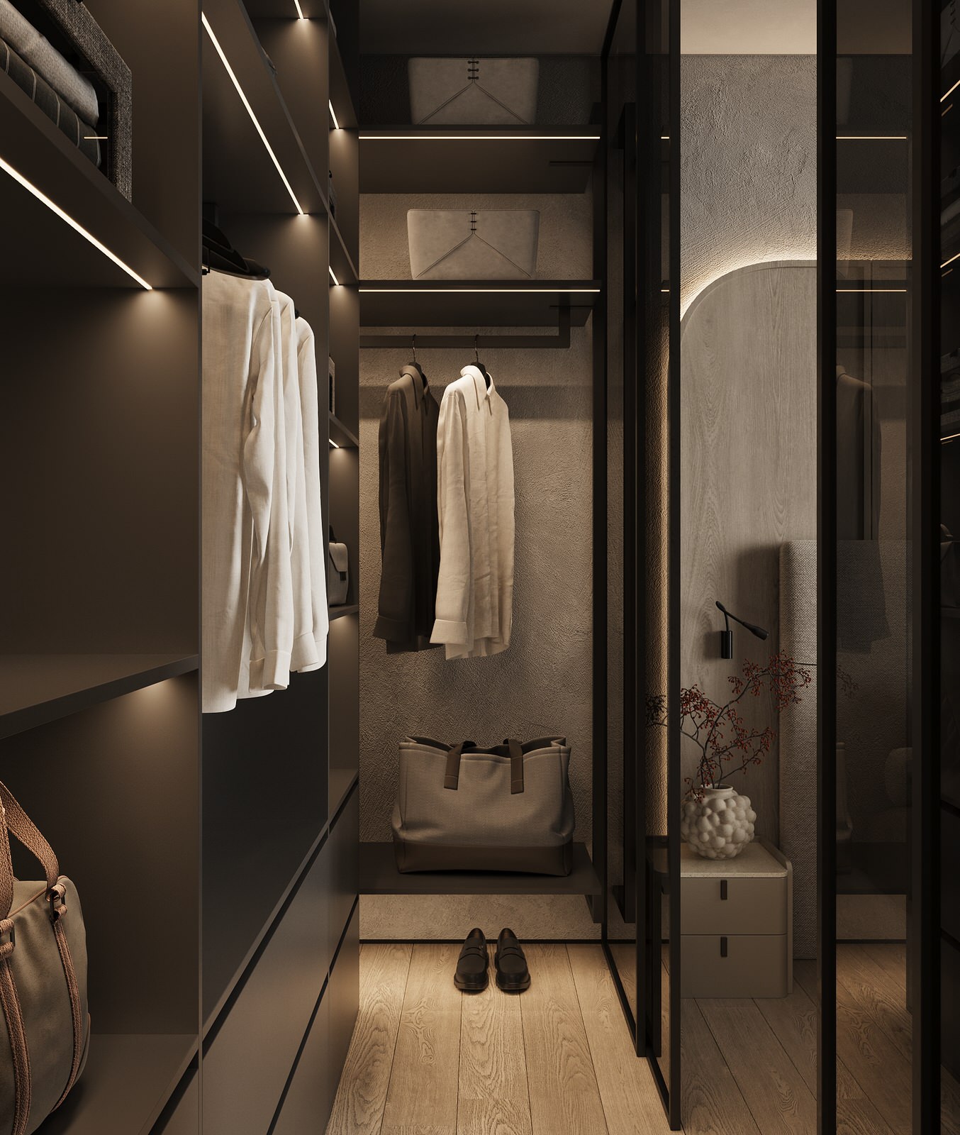 Спальня с гардеробом