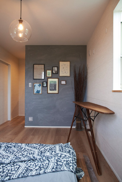 神戸市北区ナテュラルデザインの家 skandinavisch-schlafzimmer