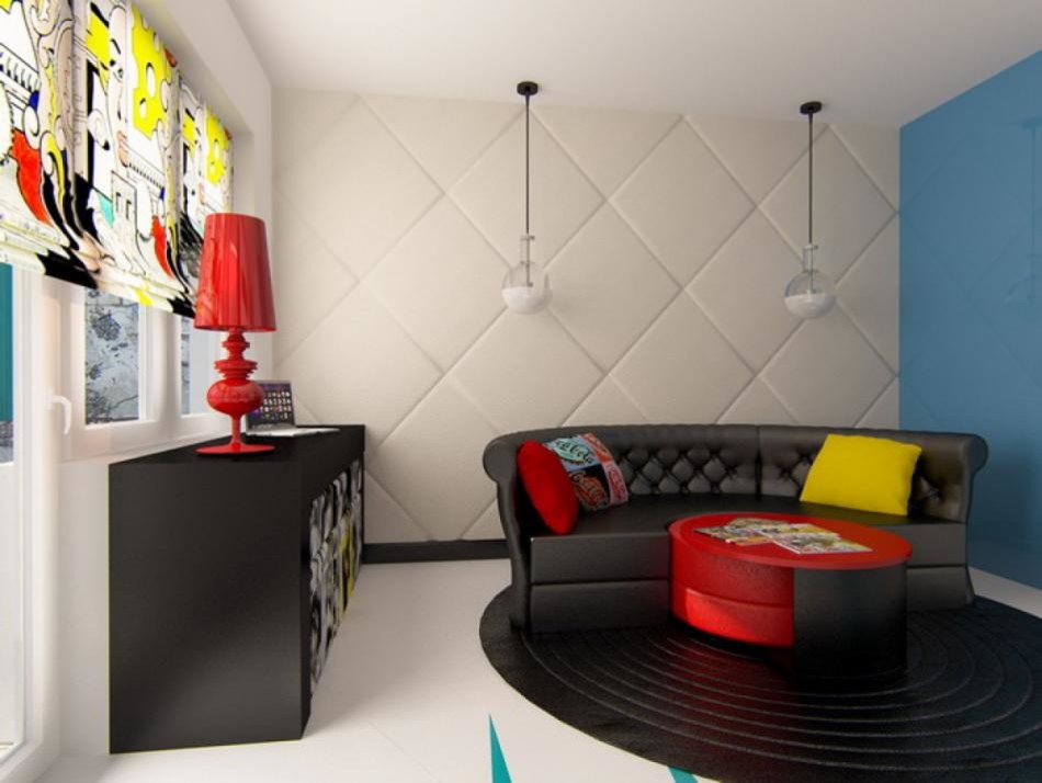 Дизайн квартиры в стиле «Поп-арт»