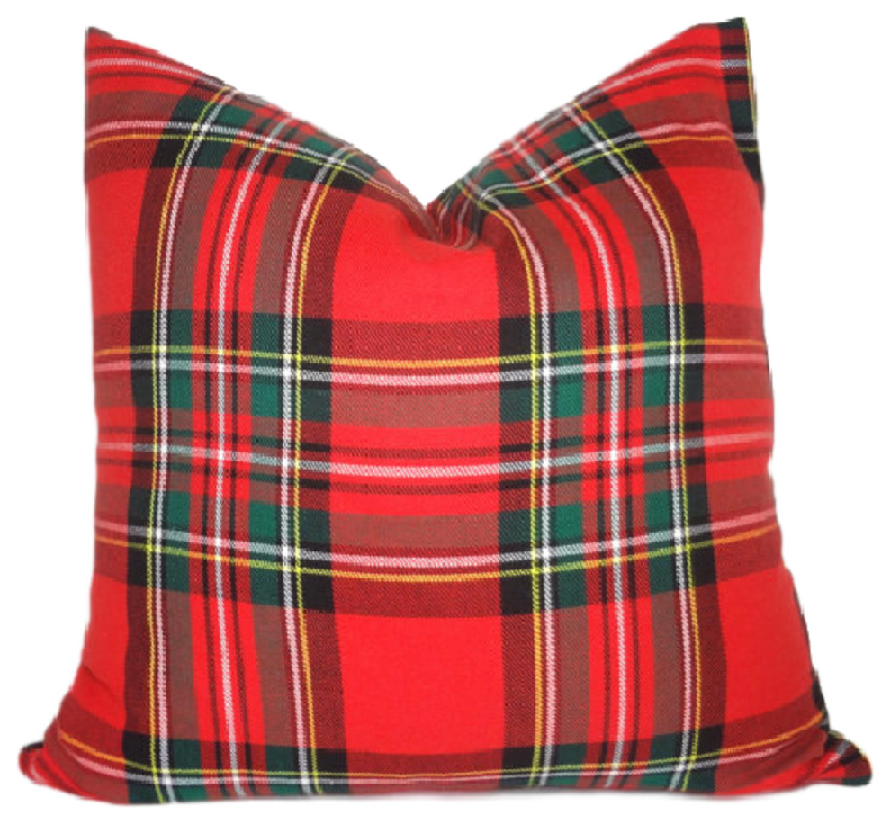 plaids and pillows