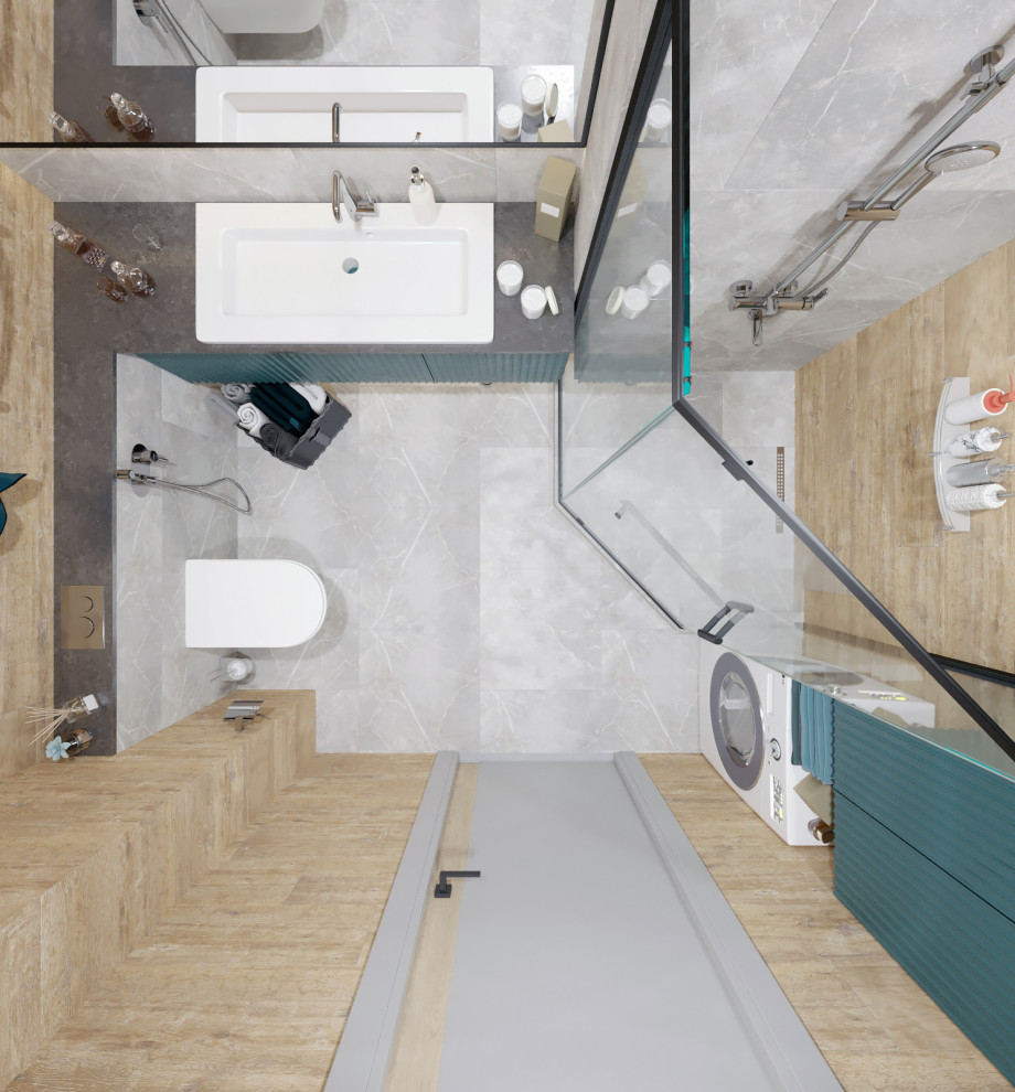 Санузел в "мужской" квартире