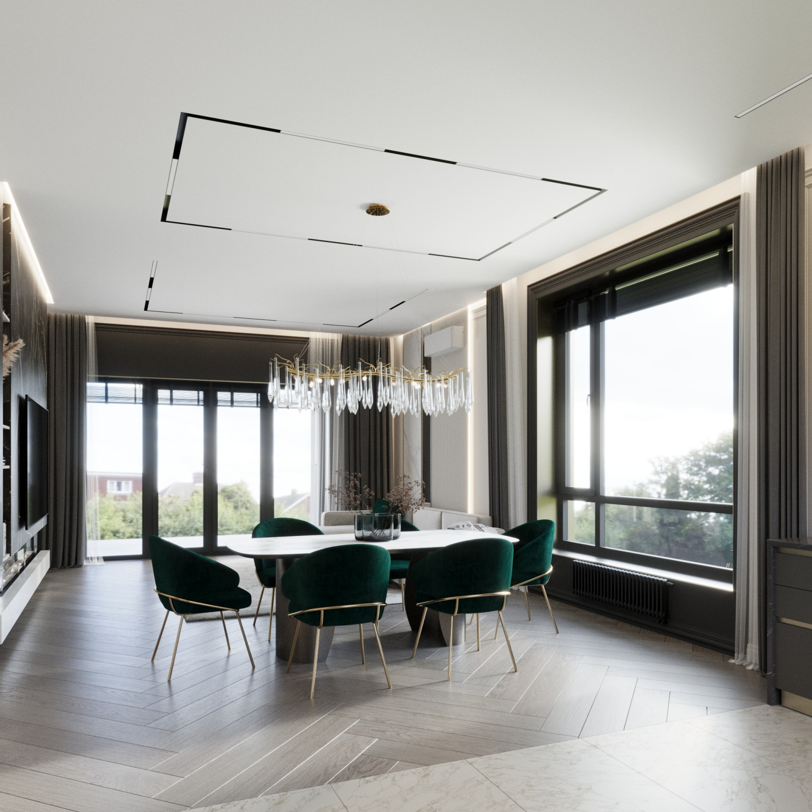 Дом в неоклассике