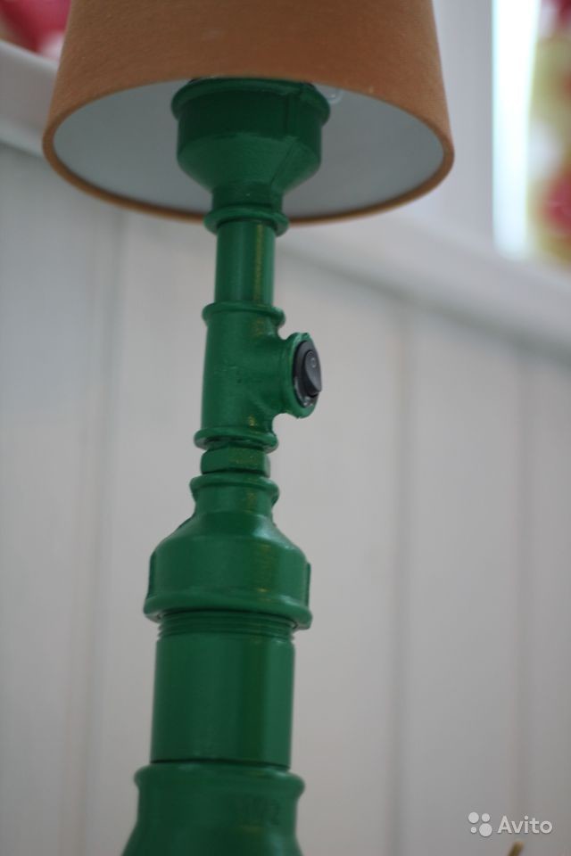 Светильники из водопроводной трубы