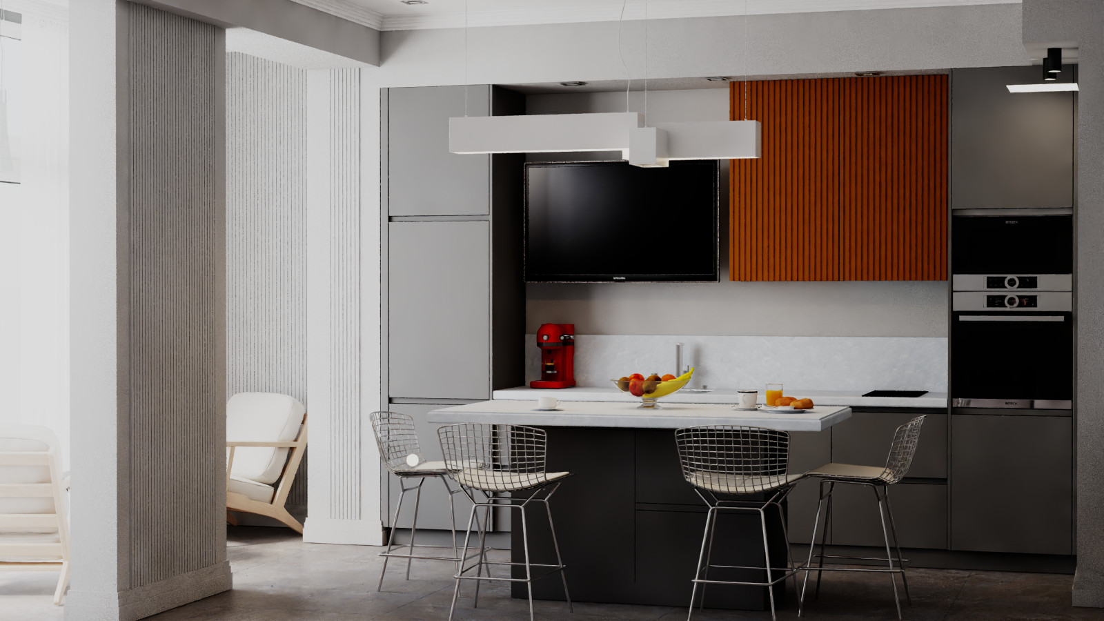 Студия 47 кв м в Сочи на Санаторной