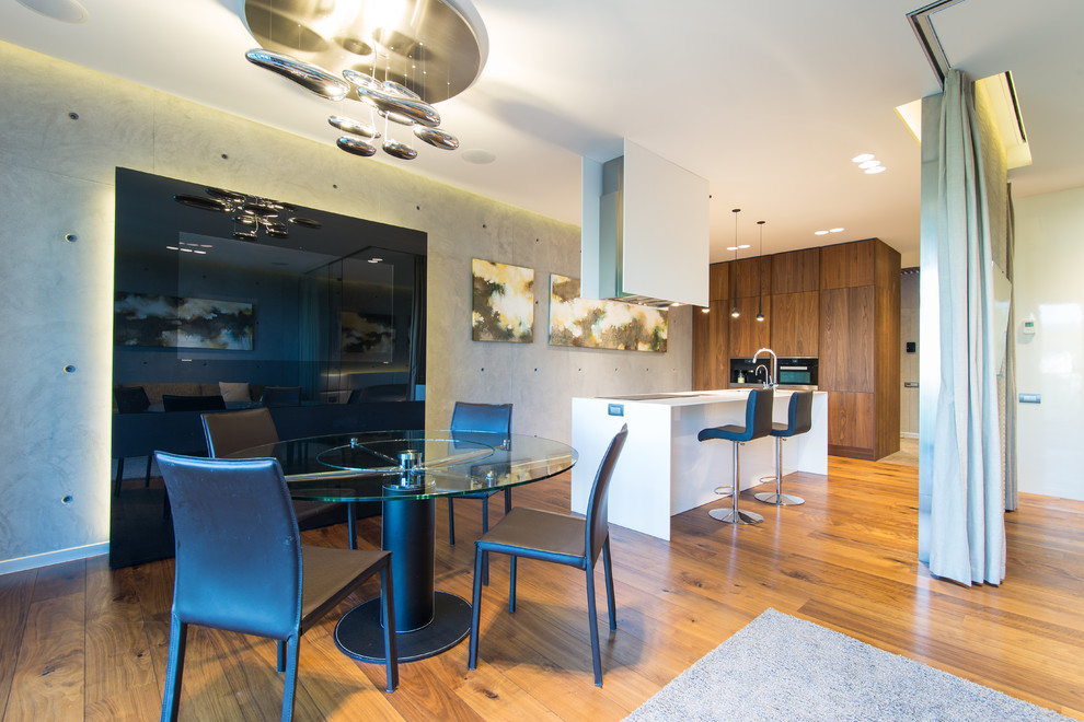 Студия в стиле функционального минимализма