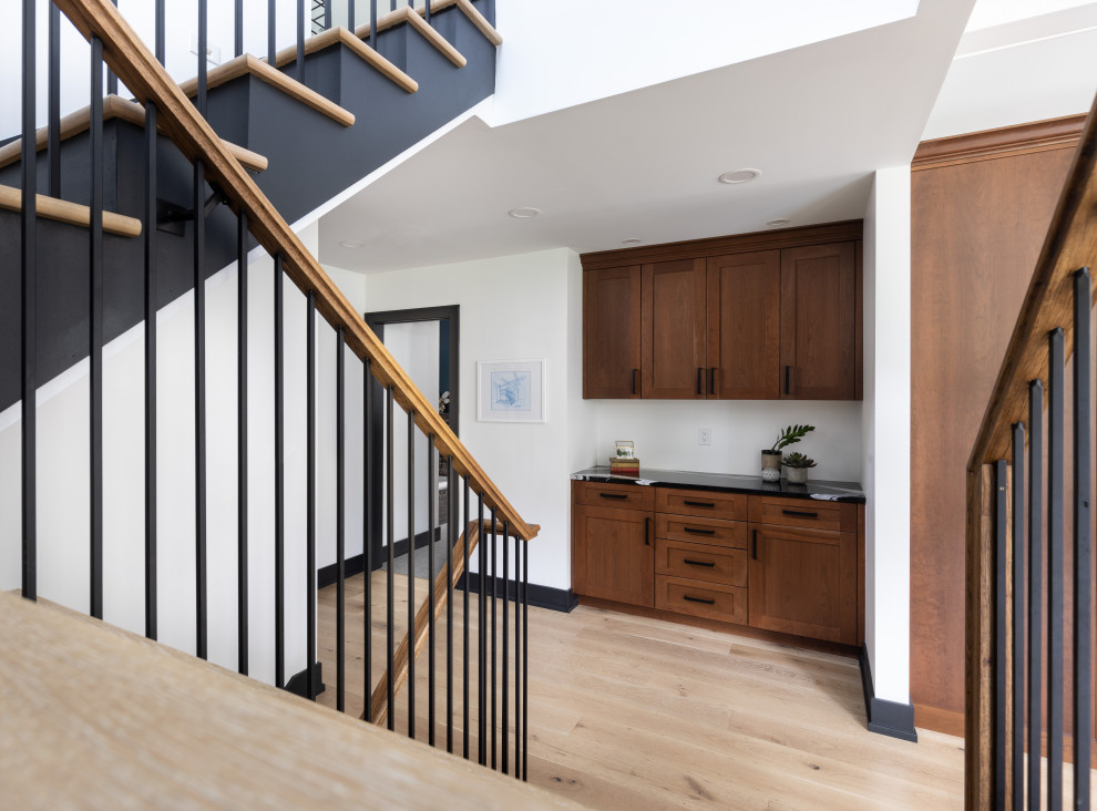 Modern Farmhouse Custom Home - Modern - Hall - Detroit - by Forward ...