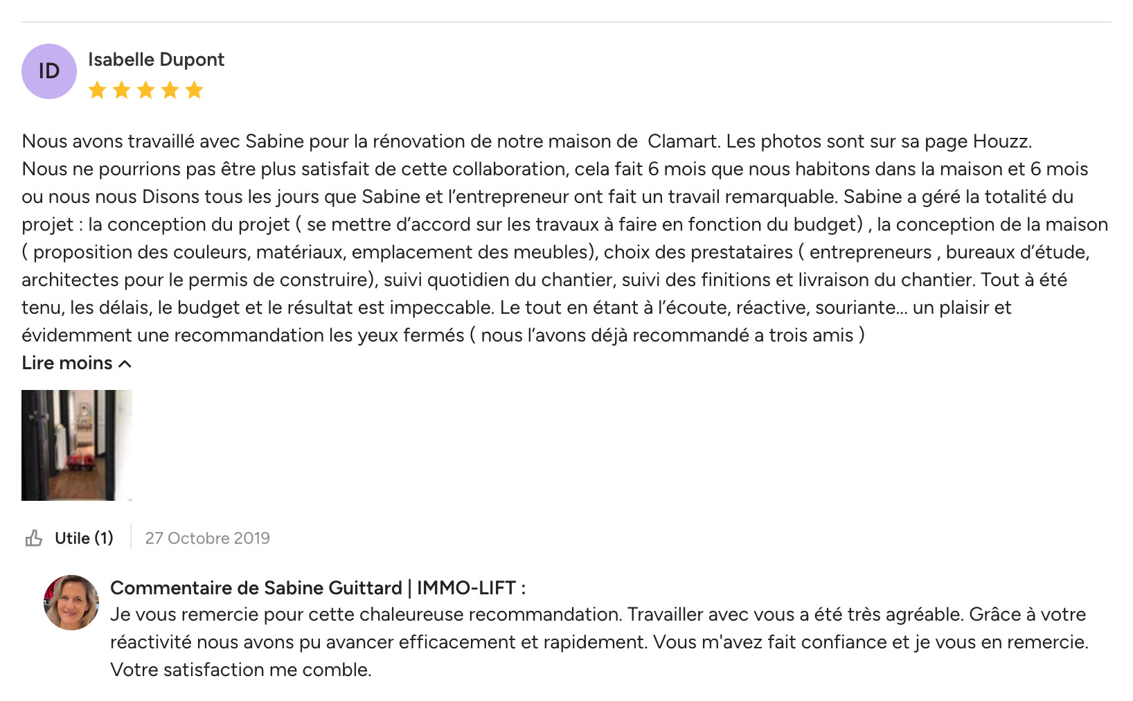 Architecture intérieure d'une maison de caractère à Clamart