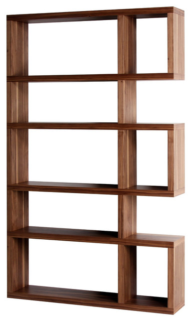 Marcus Natural Walnut Bookcase