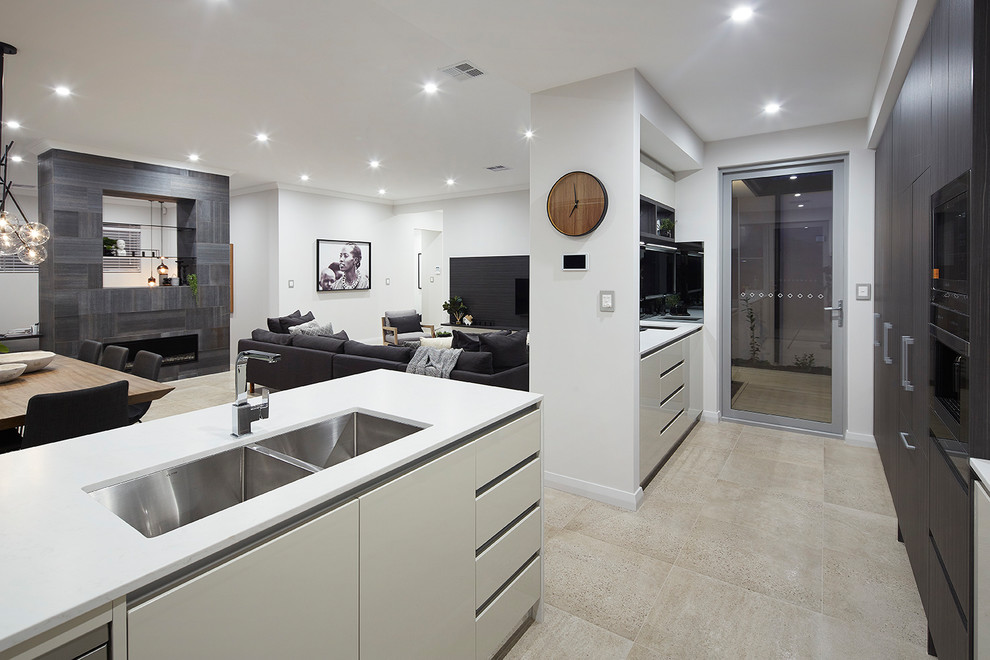 Photo of a contemporary kitchen in Perth.