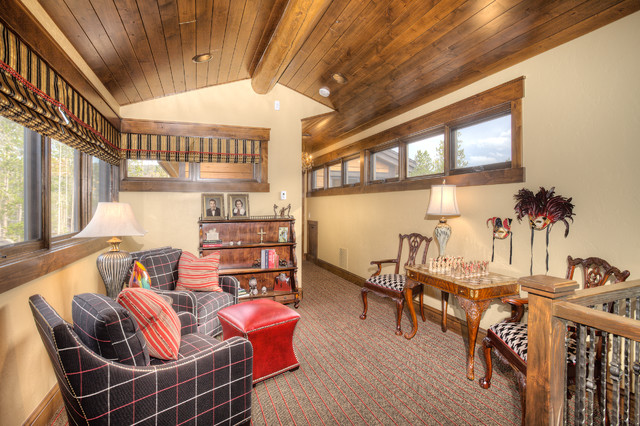 Long Ridge rustic-living-room