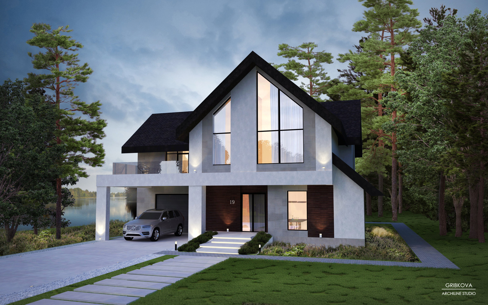 Загородный дом "Forest house"