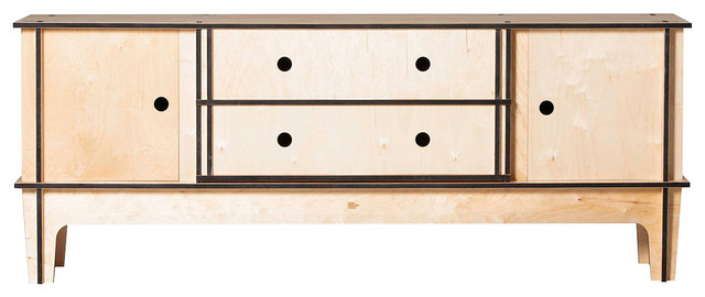 Plywood Cross Sideboard