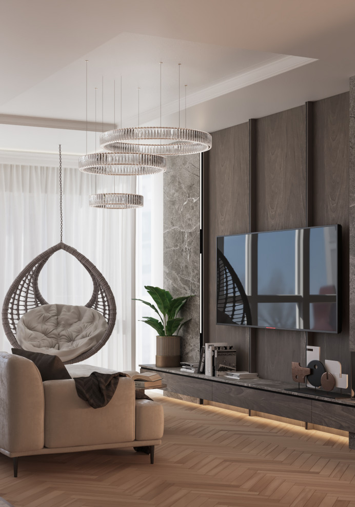 Проект кухни-гостиной г.Иркутск