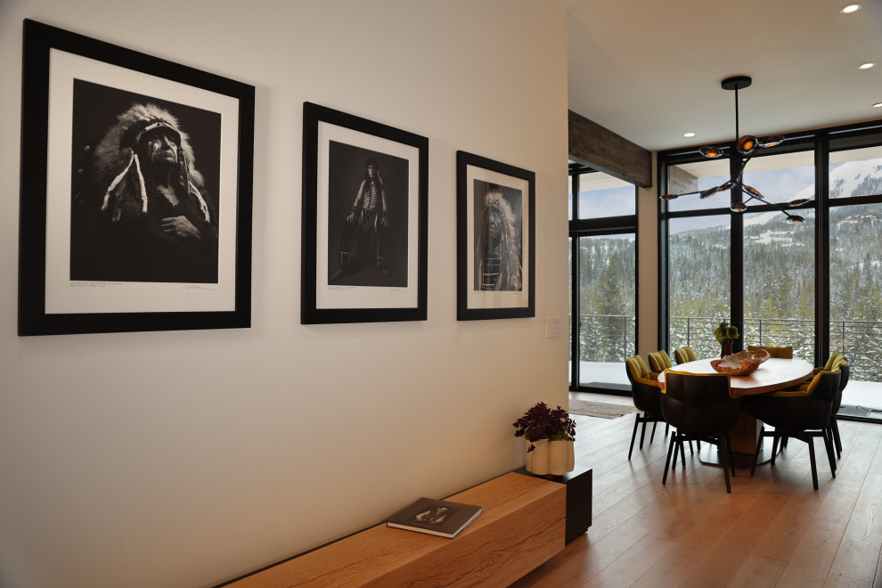 Inspiration for a transitional entryway remodel in Other