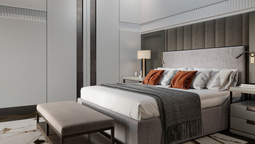 Дизайн таунхауса в резиденции Tweed Park в Москве