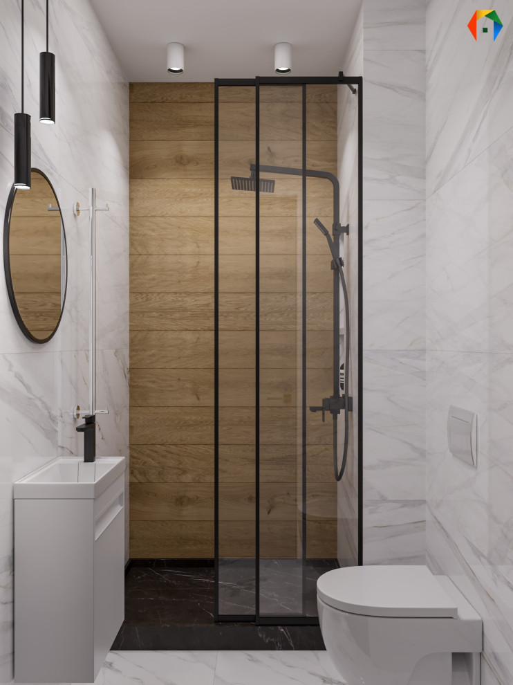 Золотой треугольник. Дизайн проект с преобладающим скандинавским стилем