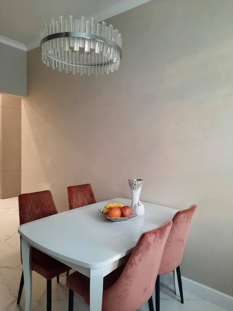 Дизайн-проект квартиры для молодой девушки с сыном в г. Калининграде