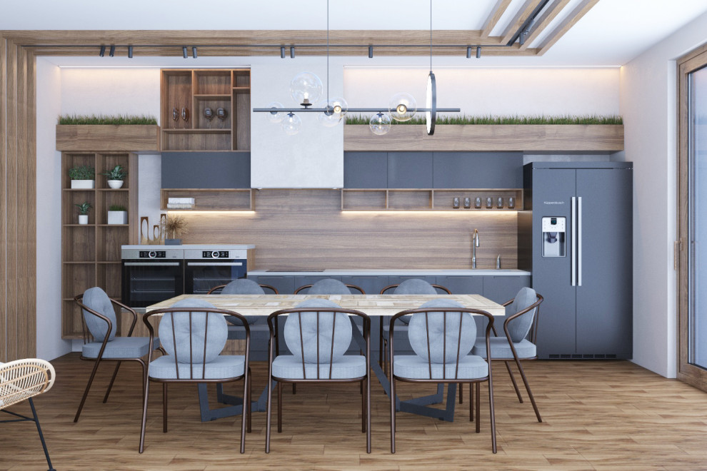 Дизайн интерьера летней кухни