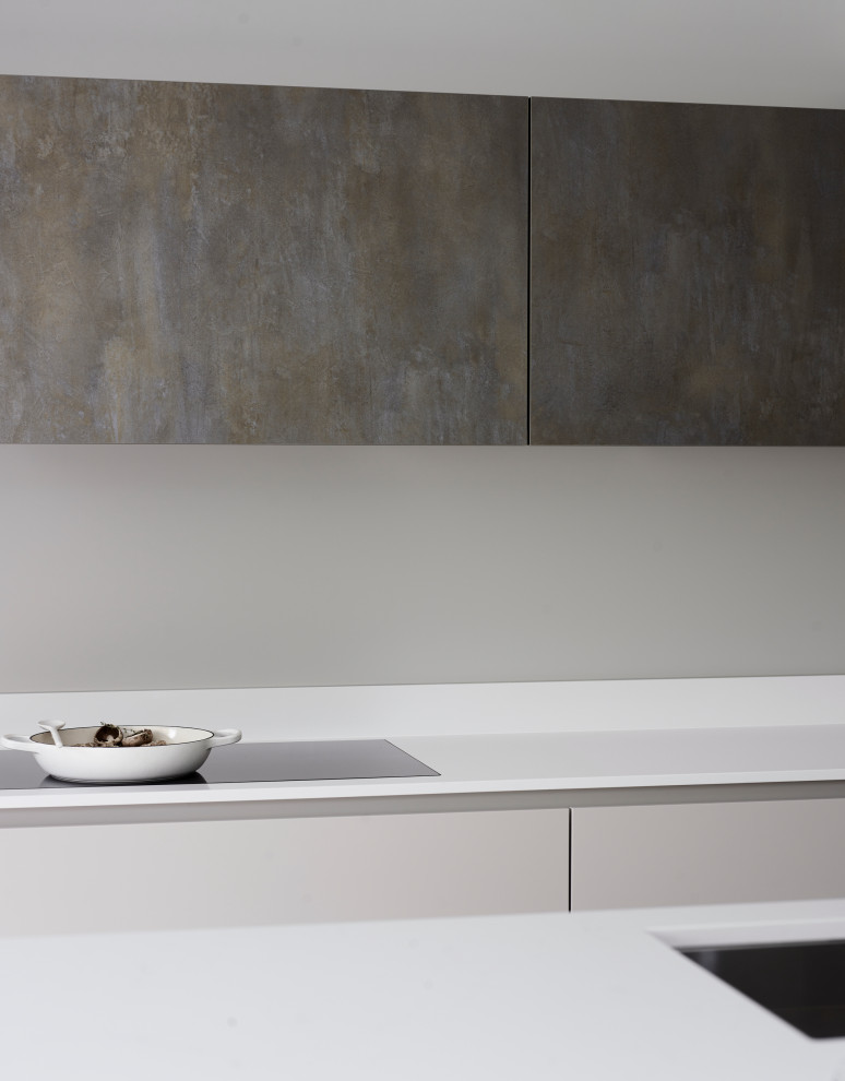 This is an example of a scandi kitchen in London.