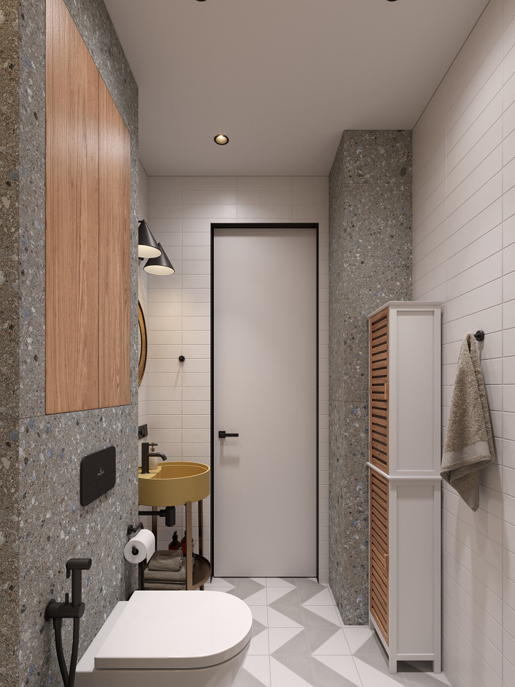 Квартира с зелеными акцентами