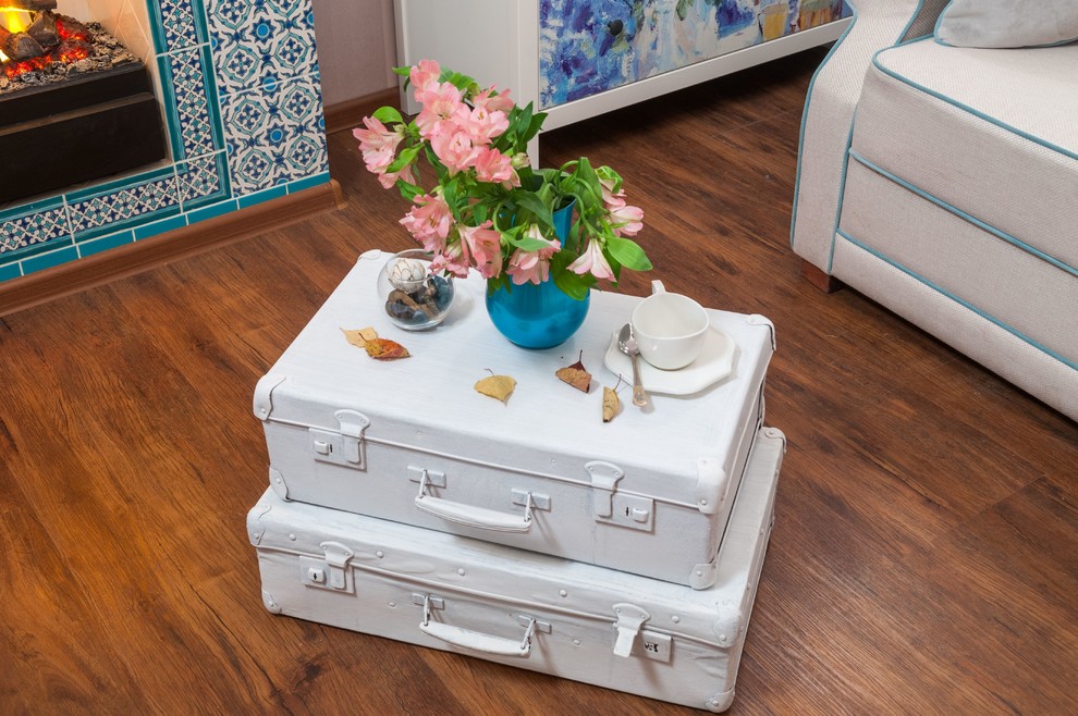 В этом проекте использован виниловый пол Corkstyle http://www.corkstyle.ru/catal