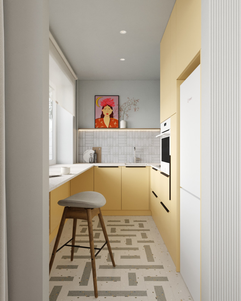 Хрущевка на Учительской улице