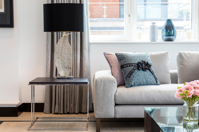 A Pimlico apartment project contemporary-living-room