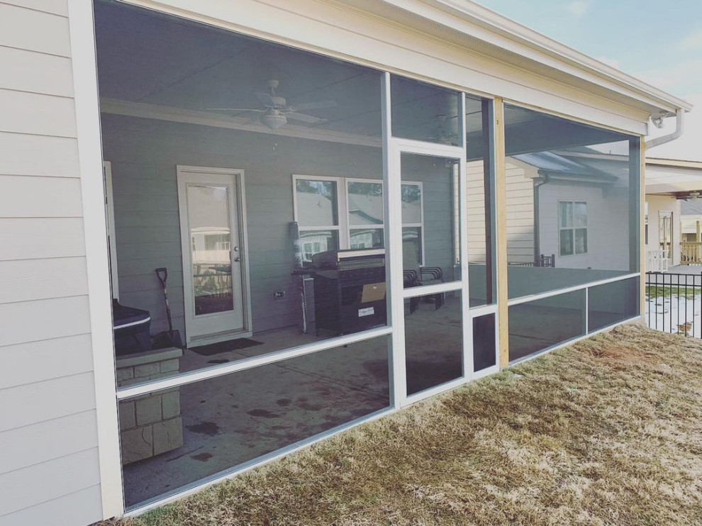 Screen Porch Pet Doors Traditional Porch Other by Screenmobile of Gainesville and