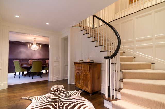 Private Residence,  Greenwich CT classique-escalier