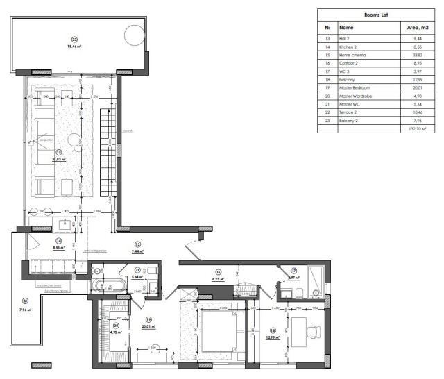Duplex Apartment rendering
