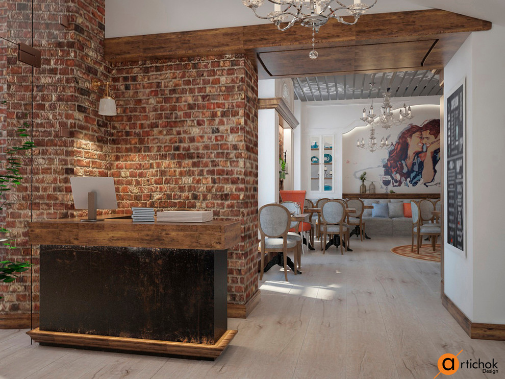 Ресепшн – дизайн ресторана в Киеве