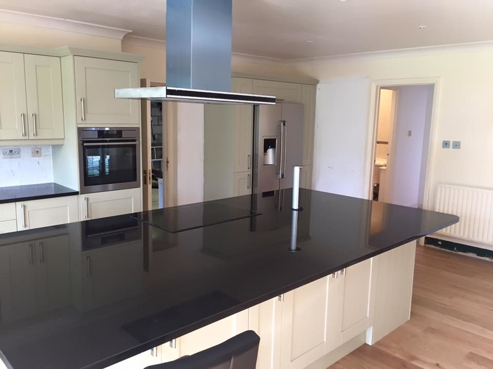 This is an example of a modern kitchen in Essex.