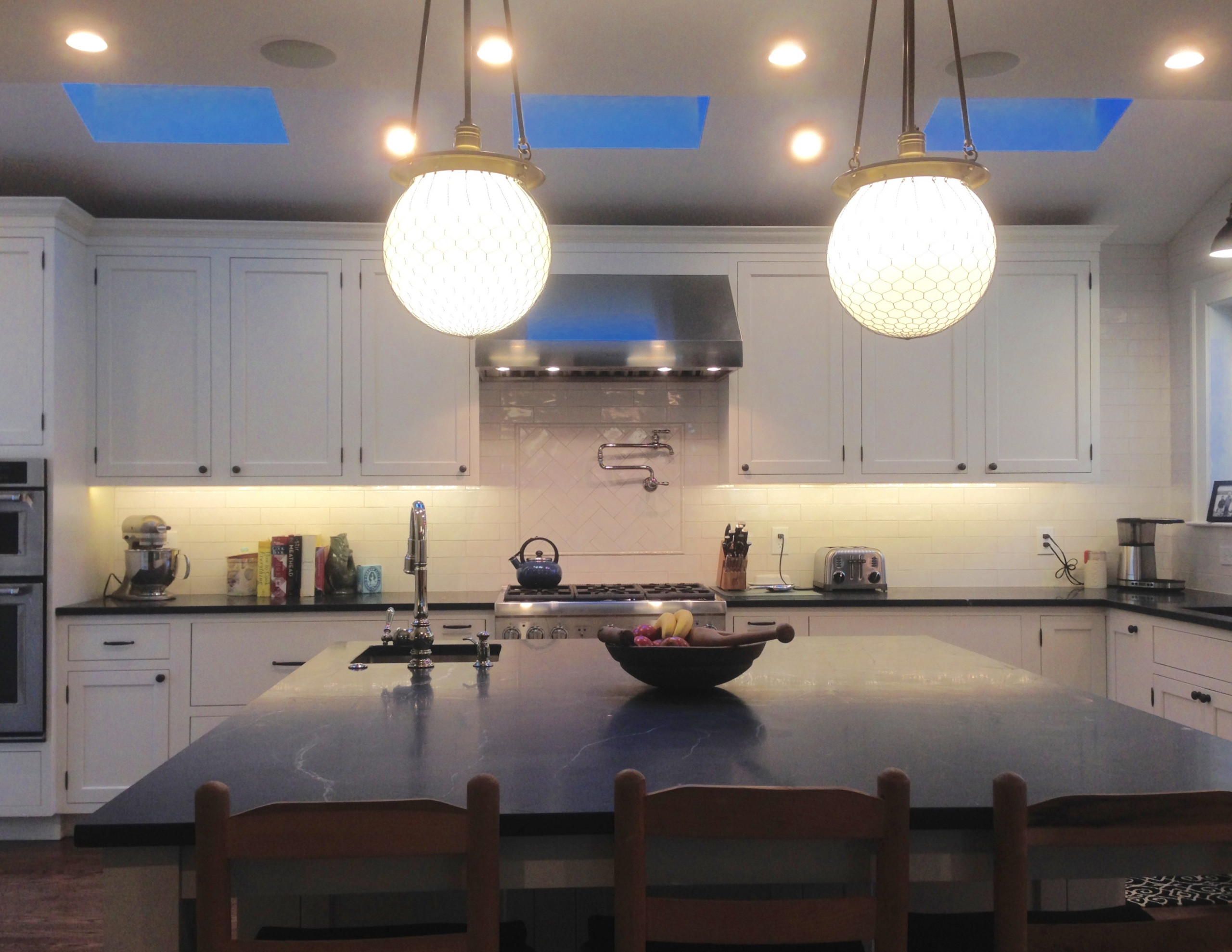 Skylights in Kitchen Addition