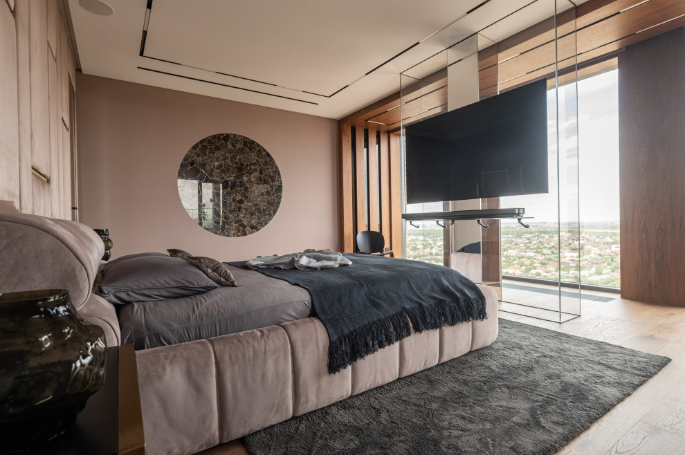Пентхаус (современный) - мастер спальня