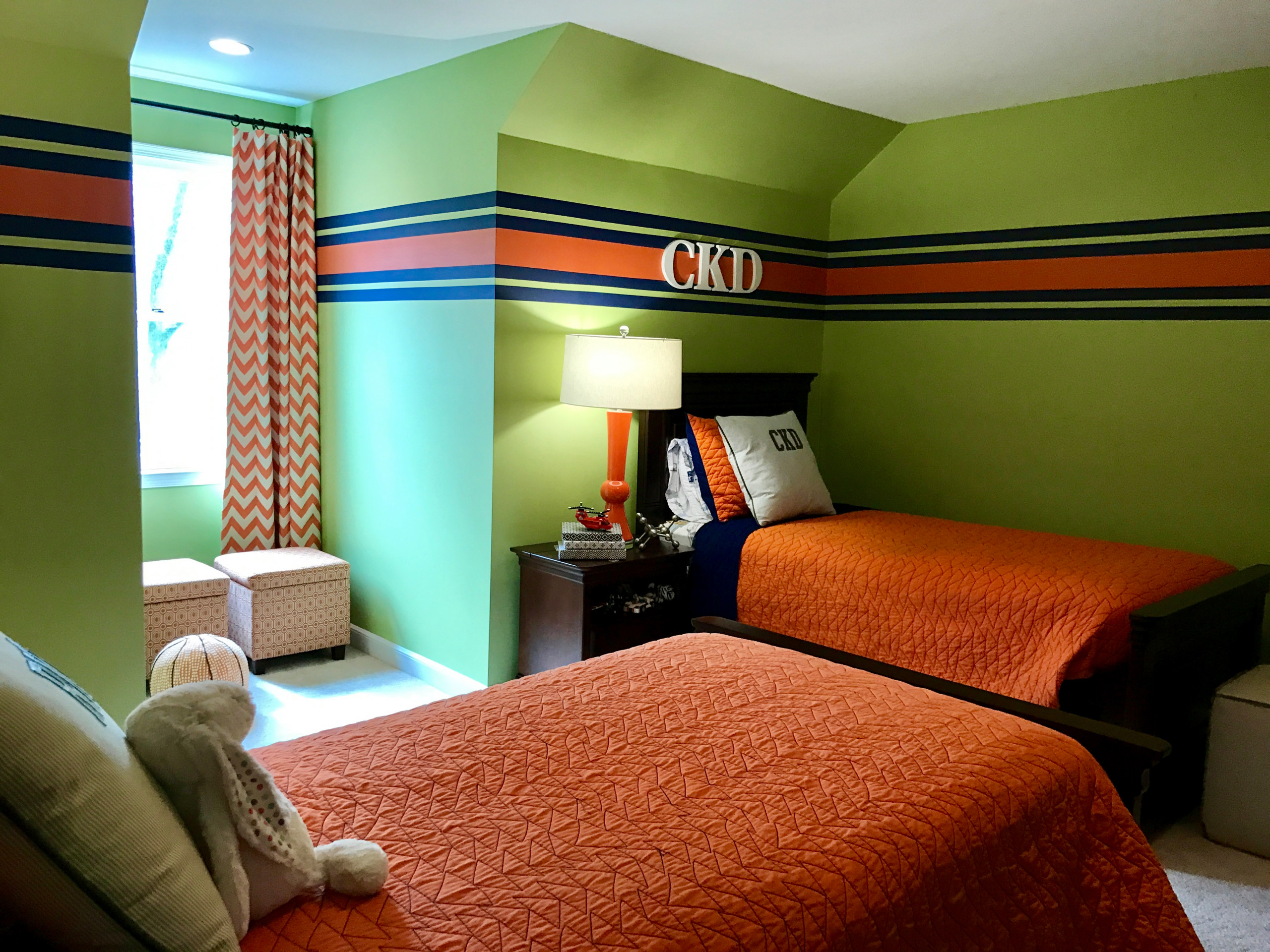 Twin Boys Bedroom