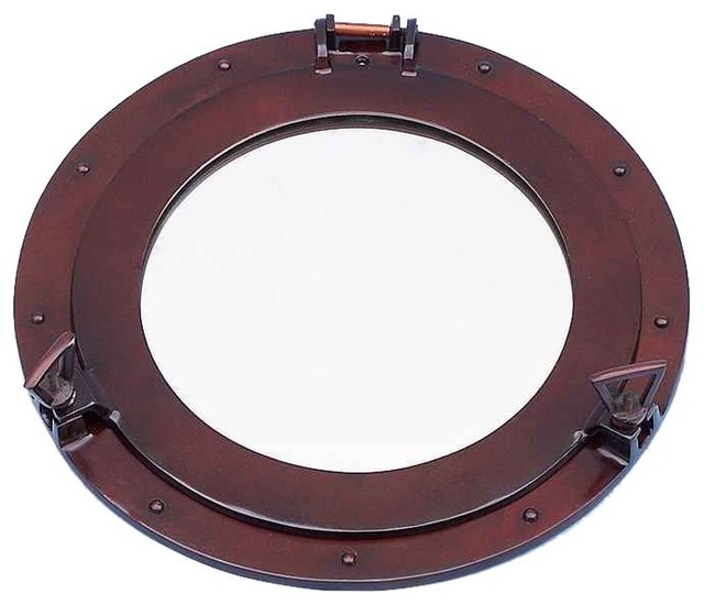 Deluxe Class Antique Copper Porthole Window 17 Porthole