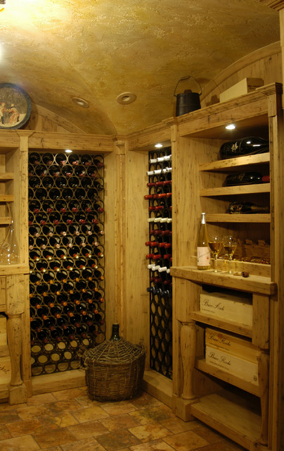 Wine Cellar Vaulted Ceiling Mediterran Weinkeller