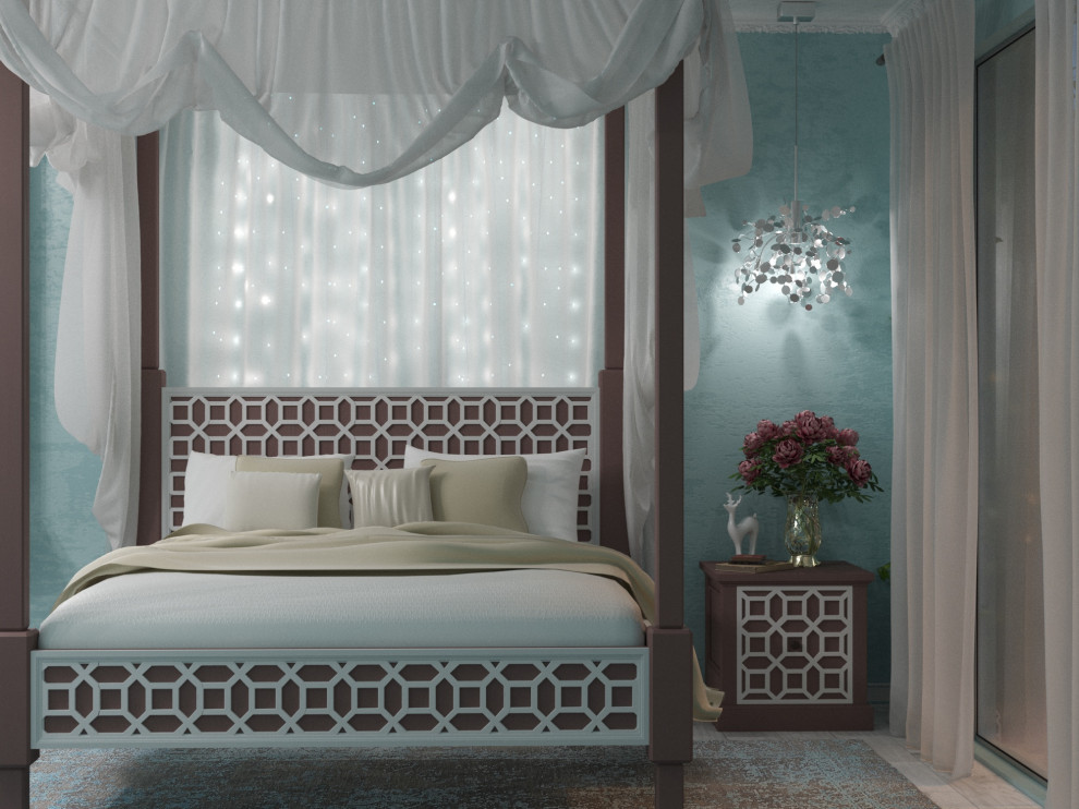 Спальня с выходом на терассу