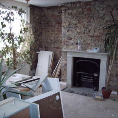 Living Room Clapham before renovation