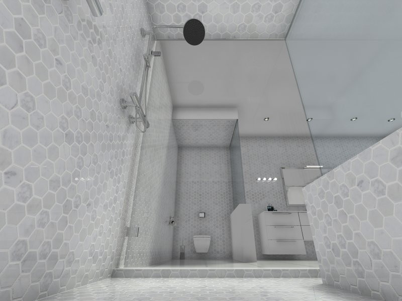 Bathroom - transitional bathroom idea