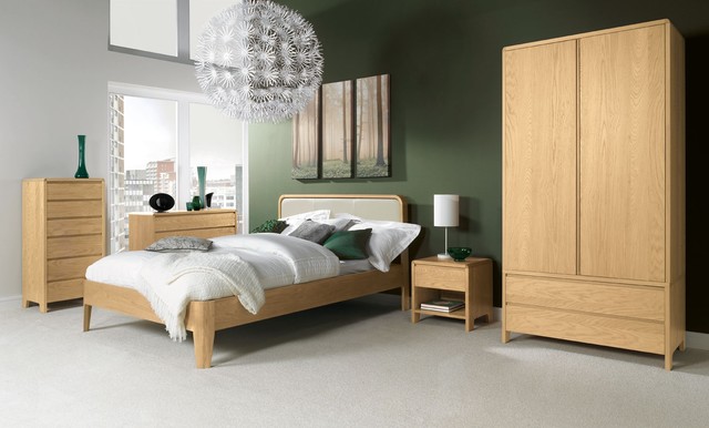 Capri Oak Bed classique-lit-adulte