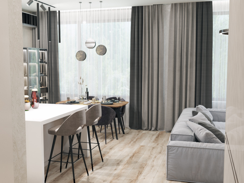 Дизайн-проект квартиры в Москве / ЖК Свобода