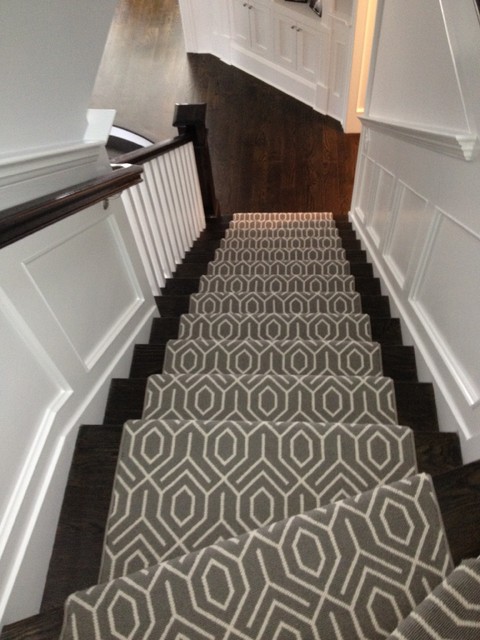 Geometric Stair Runner