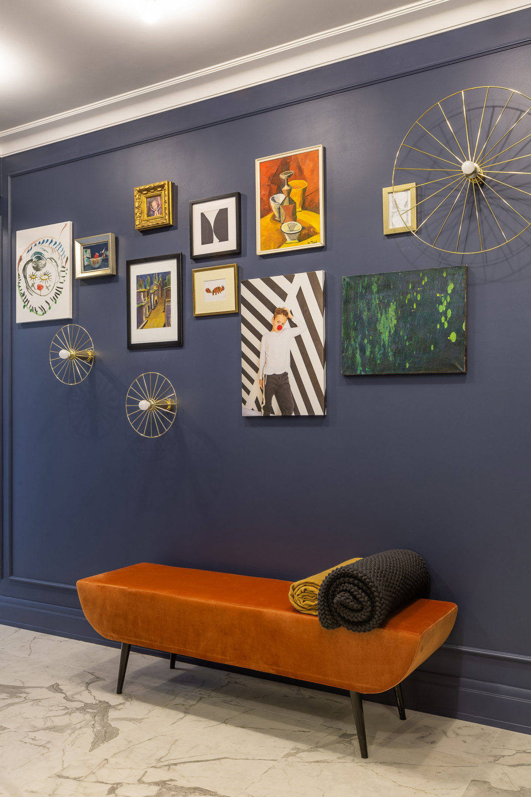 Яркая квартира для большой семьи