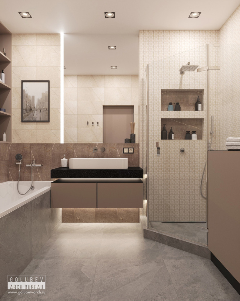 Дизайн интерьера с панорамным видом, г. Красноярск, 100 м2