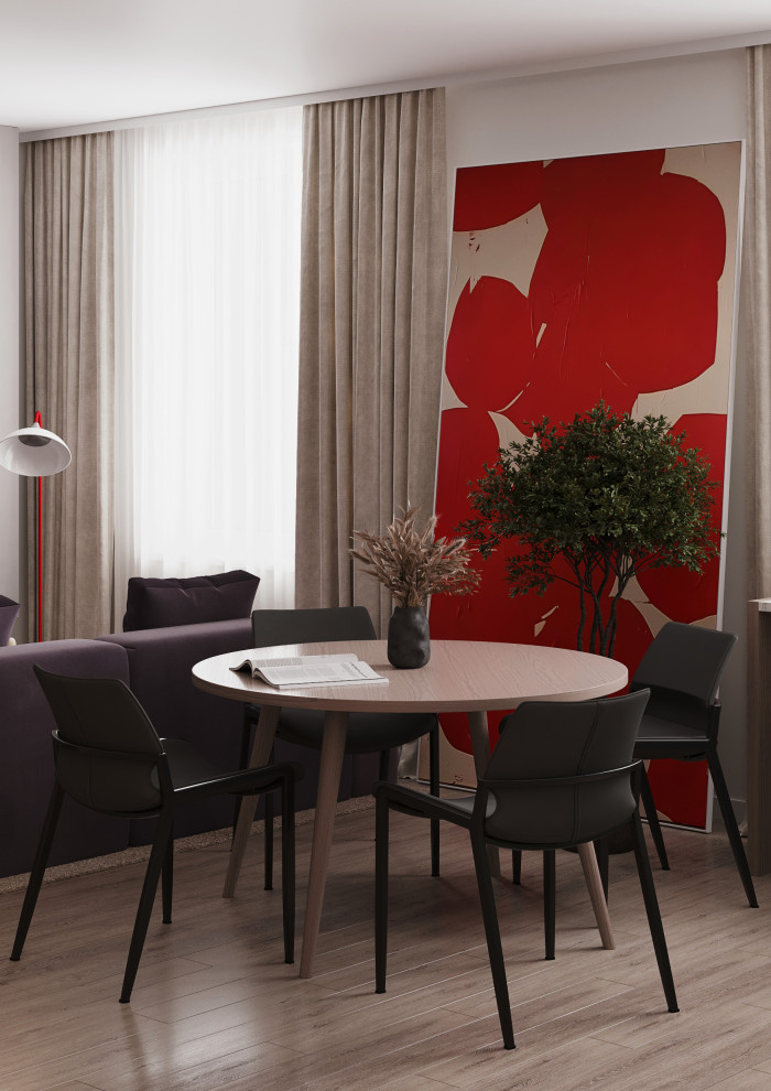 Кухня-гостиная 34кв.м.